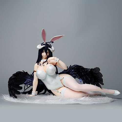 REOZIGN Figur Overlord, 22 cm / 8,7 Zoll Bunny Albedo Action Figur PVC Dekoration Sammlerstück Puppe Spielzeug Geschenk von REOZIGN