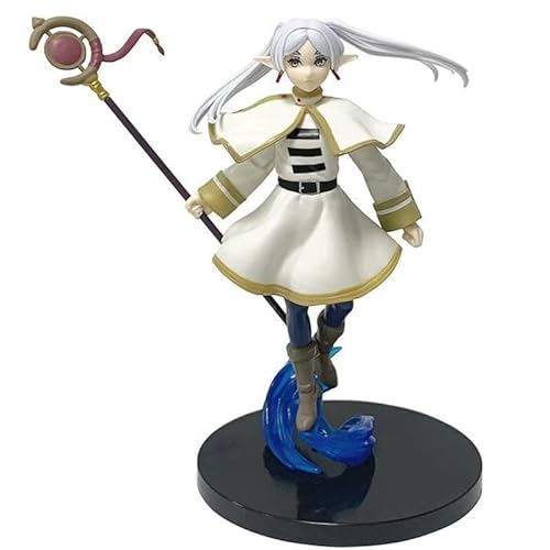 REOZIGN Friierenfigur, Fren, Actionfiguren, stehend, 20 cm, Anime-Modell aus PVC, handgefertigt, Geschenk (Frieren) von REOZIGN