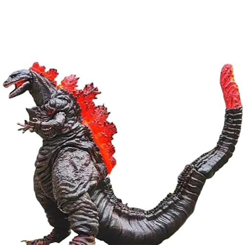 REOZIGN Godzilla-Figur, Godzilla-Anime-Figuren, 16 cm, PVC-Figur, Cosplay-Modell, Sammlergeschenk (Rot) von REOZIGN