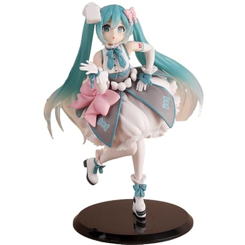 REOZIGN Hatsune Figur, Stehender Lolita-Rock, Hatsune Anime-Figur, 20 cm, Spielfigur, Statuenmodell, Handwerk, Schreibtischdekoration, Geschenke REOZIGN Hatsune Figur, Stehender Lolita-Rock, Hatsune Anime-Figur, 20 cm, Spielfigur, Statuenmodell, Handwerk, Schreibtischdekoration, Geschenke von REOZIGN