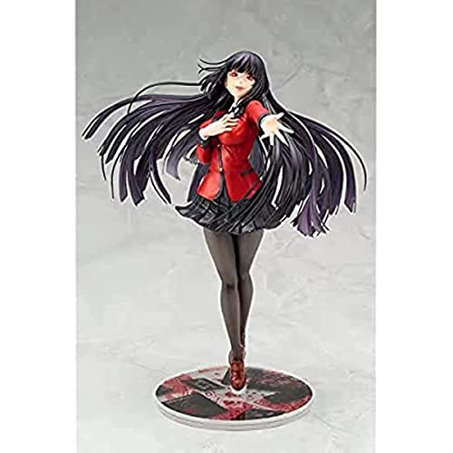 REOZIGN Kakegurui Figur, Jabami Yumeko Action-Figur, 22 cm, japanische Uniform, Anime, Manga, PVC, Puppenfiguren, Dekoration von REOZIGN