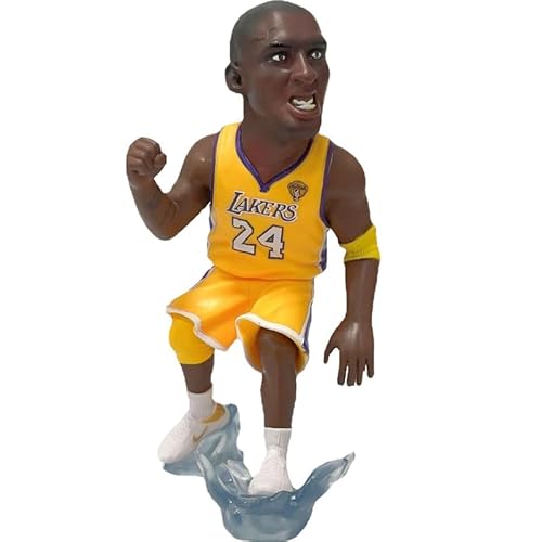 REOZIGN Kobe-Figur, Version Q-Figur, Bryant Kobe 18 cm, PVC-Figur, Cosplay, für Anime-Fans, Geschenk (Gelb) von REOZIGN