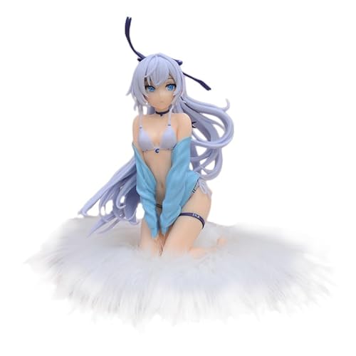 REOZIGN KonoSuba Figuren, Aqua Action Figur Statue 15 cm Badeanzug Aqua PVC Charakter Figur Modell Dekoration Ornament Anime Geschenk von REOZIGN