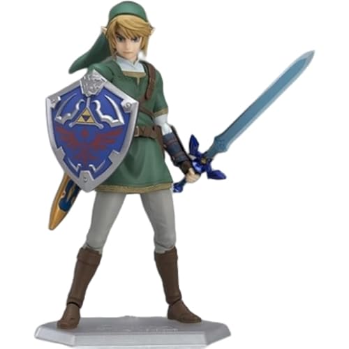 REOZIGN Link-Figur, Kampf gegen den beweglichen Link, Figur, 15 cm, PVC, Handwerk, Souvenirs für Anime-Fans, Geschenke von REOZIGN