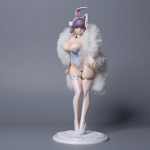 REOZIGN Lume Schöne Hasenmädchen-Figuren, 28 cm/11 Zoll, Action-Modell im Maßstab 1/6, Figur aus PVC, veränderbares Gesicht, Sammlergeschenk, (AURE0992-FR) von REOZIGN