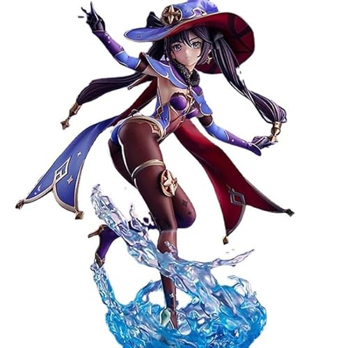 REOZIGN Mona-Figur, Astrologin Mona Megistus Anime-Figuren, 25 cm, handgefertigt aus PVC, Anime-Charaktermodell, Geschenk von REOZIGN