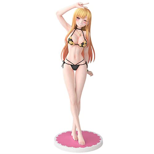 REOZIGN My Dress-Up Darling Kitagawa Marin PVC Action Figuren Statue Spielzeug 23 cm / 9 Zoll Marine Büro Dekoration Sammlung Figur Puppe Spielzeug Figur Figur von REOZIGN