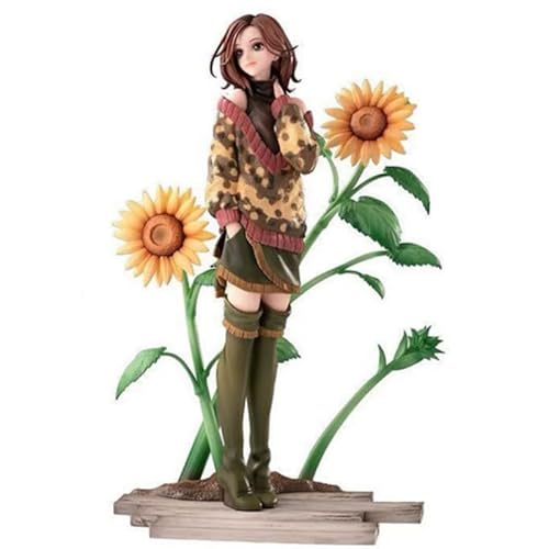 REOZIGN Osaki Nana-Figur, Komatsu Nana-Figur, Actionfigur, Sonnenblume, Rosa, stehend, 24 cm, Anime-Statue, Modell, Ornament, Geschenke (Komatsu) von REOZIGN