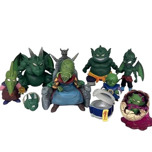 REOZIGN Piccolo-Figur, ein Set mit Anime-Figuren aus der Piccolo-Familie, handgefertigtes PVC-Modell, handwerkliches Geschenk von REOZIGN