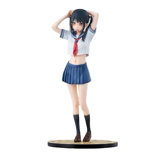 REOZIGN Sailor Fuku No Mannaka Figuren, 28 cm/11 Zoll, abnehmbare Kleidung, Cartoon-Figuren, Modell aus der Kollektion Anime Girl, (AURE0969-FR) von REOZIGN