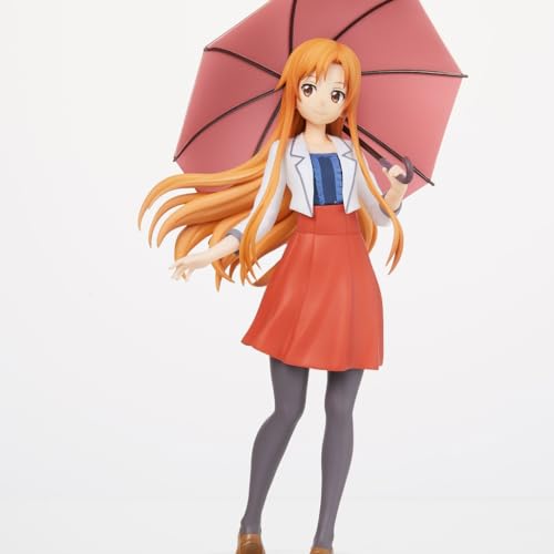 REOZIGN Sword Art Online Figuren, Yuuki Asuna Figur Statue 22 cm / 8,7 Zoll Asuna PVC Charakter Figur Cosplay Figuren Modell Sammlung Anime Geschenk von REOZIGN