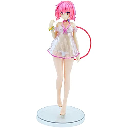 REOZIGN To Love Figuren, Momo Figur Statue, 24 cm, Pyjamas Momo Cosplay, PVC, Action-Figuren, Modell, Spielzeug, Anime, Figuren, Kollektion, Dekoration von REOZIGN