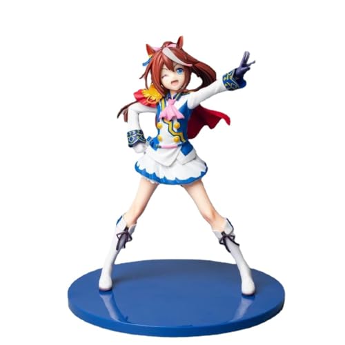 REOZIGN Tokai Teio Figur, Standing Tokai Teio Anime Figuren 21 cm Cosplay Cosplay PVC Statuen Souvenirs für Anime-Fans Geschenke von REOZIGN