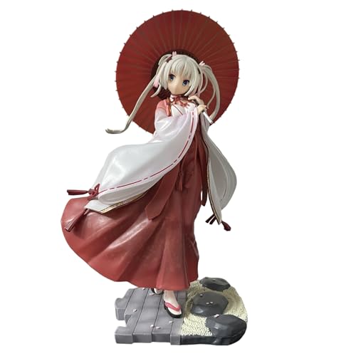 REOZIGN Tomotake-Figur, Kimono, Regenschirm, Tomotake Yoshino, 20 cm, PVC, Cosplay-Andenken, Geschenk für Anime-Fans REOZIGN Tomotake-Figur, Kimono, Regenschirm, Tomotake Yoshino, 20 cm, PVC, Cosplay-Andenken, Geschenk für Anime-Fans von REOZIGN