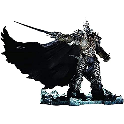 REOZIGN World of Warcraft Figuren, Arthas Menethil Figur, 21 cm, König Lich, PVC, Cosplay, Figuren, Anime, Zubehör von REOZIGN