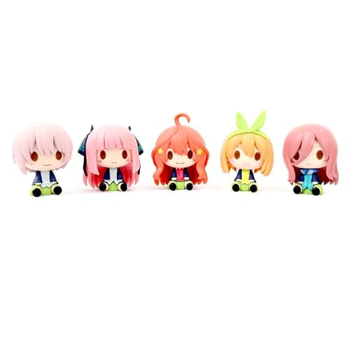 REOZIGN Yotsuha Figur, Nino-Figur, Miku-Figur, Mai Five Q-Figur, Version 5 cm, PVC, Sammlerstück, für Anime-Fans, Geschenke von REOZIGN