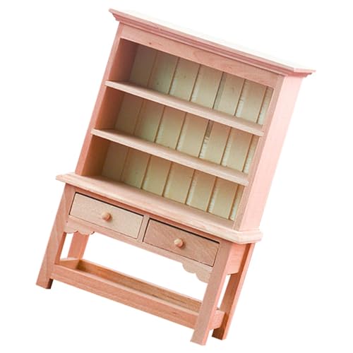 1/12 Puppenhaus Bücherregal Dekorativer Aufbewahrungsschrank für Schlafzimmer Wohnzimmer Zubehör Kinder Phantasie Entwicklung Puppenhaus Lagerregal 1/12 Puppenhaus Bücherregal Dekorativer Aufbewahrungsschrank für Schlafzimmer Wohnzimmer Zubehör Kinder Phantasie Entwicklung Puppenhaus Lagerregal von RETUOLWAG