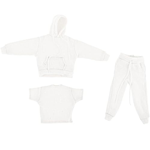 1/12 Scale Soldier Figure 3Pieces/Set Clothing Set Hoodie T Shirt Sweatpants For Model Action Doll Display Doll Clothes For Soldier 1/12 Scale Soldier Figure 3Pieces/Set Clothing Set Hoodie T Shirt Sweatpants For Model Action Doll Display Doll Clothes For Soldier von RETUOLWAG