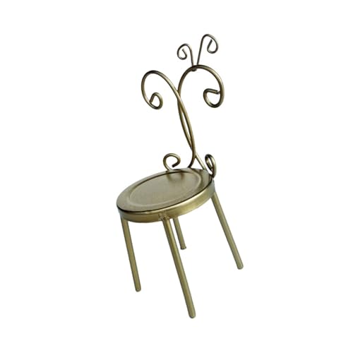 Detaillierter Eisensessel im Maßstab 1:12 zur Verschönerung von Miniatur-Innenräumen, Design, Handwerk, Modell, Projekt, Display, Zubehör, Puppenhäuser, Dekoration Detaillierter Eisensessel im Maßstab 1:12 zur Verschönerung von Miniatur-Innenräumen, Design, Handwerk, Modell, Projekt, Display, Zubehör, Puppenhäuser, Dekoration von RETUOLWAG