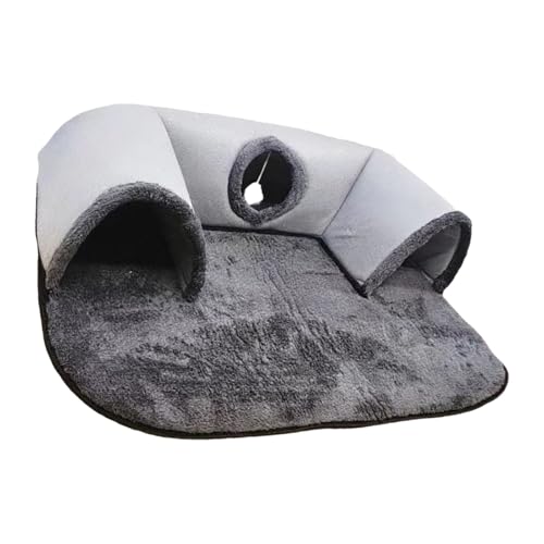 Faltbarer Katzen-Aktivitätsspiel-Tunnel, robuste Polyester-Konstruktionstunnel, fördert natürliche Neugier und Spielen, faltbare Katzen Faltbarer Katzen-Aktivitätsspiel-Tunnel, robuste Polyester-Konstruktionstunnel, fördert natürliche Neugier und Spielen, faltbare Katzen von RETUOLWAG