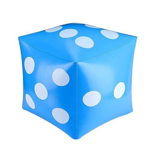 RETUOLWAG Große Aufblasbare Würfel Für Toy Wiederverwendbares Spielzeug Für Kinder Große Spiele Aufblasbar RETUOLWAG Große Aufblasbare Würfel Für Toy Wiederverwendbares Spielzeug Für Kinder Große Spiele Aufblasbar von RETUOLWAG