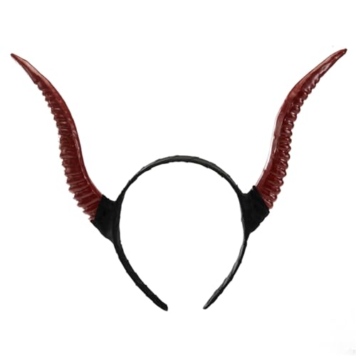 RETUOLWAG Simulation Antilope Horn Stirnband für Party Bühnenauftritte Kostüm Kopfbedeckung Erwachsene Cosplay Haarband Festival Hairhoop von RETUOLWAG