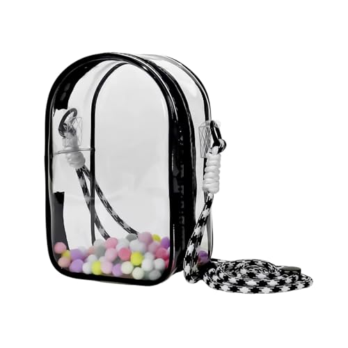 Wasserabweisende Baumwoll-Puppen-Schultertasche mit Reißverschluss-Design für 15 cm große Anime-Figuren, sichere Anime-Präsentationstasche Wasserabweisende Baumwoll-Puppen-Schultertasche mit Reißverschluss-Design für 15 cm große Anime-Figuren, sichere Anime-Präsentationstasche von RETUOLWAG