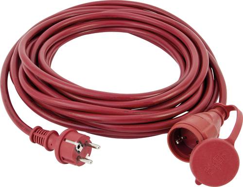 REV 0063169 Strom Verlängerungskabel 16A Rot 10.00m H07RN-F 3G 1,5mm² von REV