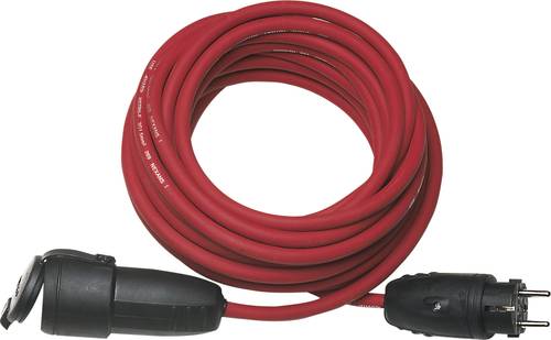 REV 006326 Strom Verlängerungskabel 16A Rot 25.00m N07V3V3-F 3G 1,5mm² von REV