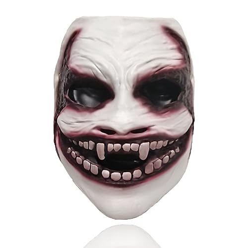 Fiend Wyatt Ghostface Latex Maske Bray Wrestler Monster Clown Maske Horror Cosplay Halloween Kostüm Requisiten für Fans von REVYV