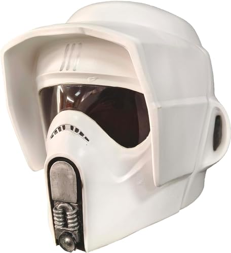 REVYV Scout Trooper Helm Maske Realistisches Cosplay Zubehör für Galaktische Empire Fans Halloween Kostüm Enthusiasten von REVYV