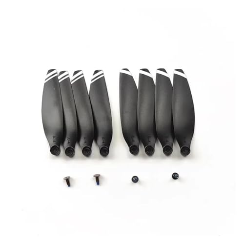 Fit For Anwendung auf 1 Satz Kunststoff S1S LF632 Original Mini Propeller Drohne Ersatzteile S1S Paddel Drone Ersatzzubehör Schwarz (Color 2) von REwNXA