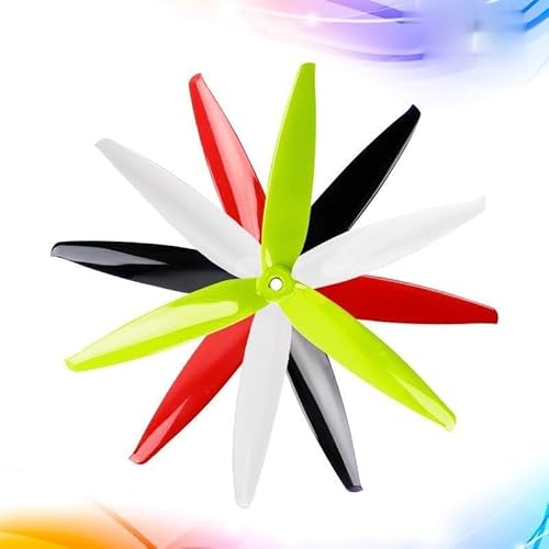 Geeignet für RC 7040 17,8 cm Tri-Blade/Tri-Blade Drohnenpropeller (20 Stück gemischte Farben) von REwNXA