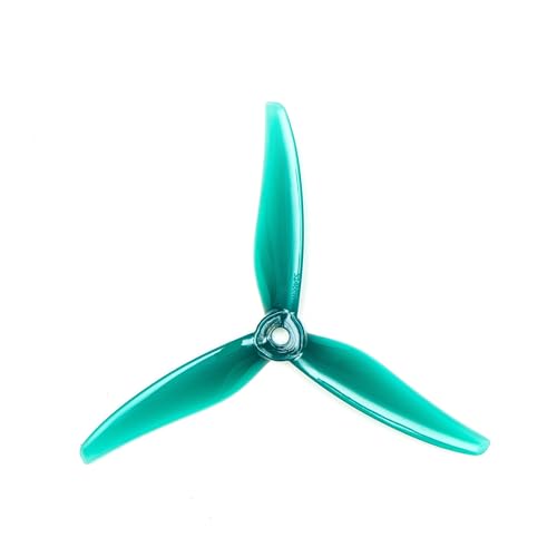 Passend für 2207-2306 RC 5 Zoll Drohnenteile, 51466 V2 3-Blade PC Propeller(Jade Green) von REwNXA