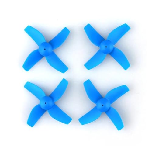 Passend für 4 Stück Propeller Streben 4 Flügel für F36 H36 NH010 E010 31 mm Durchmesser Quadcopter Zubehör R/C Ersatzteile (schwarz) von REwNXA