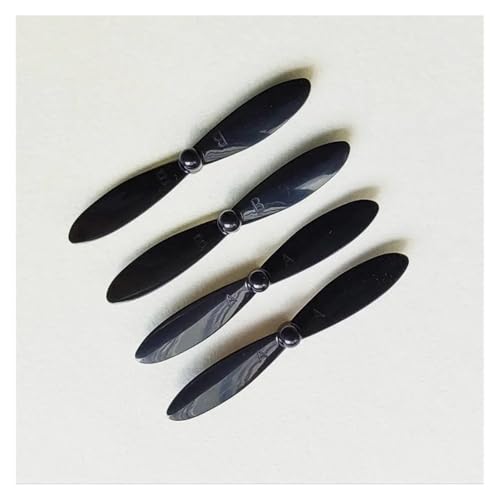 Passend für das Spielzeug Drohne Quadrocopter X4, verwendet für 55 mm CW CCW Propeller mit 1 mm Schaftdurchmesser (Schwarz) von REwNXA