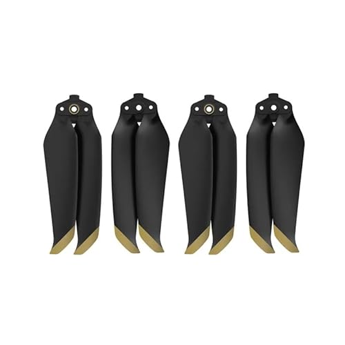 2 Paare/4 Paare 7238 Geräuscharme Requisiten 7238F Propeller for D-JI Mavic Air 2/DJI AIR 2S Drohnenzubehör (Size : 2 Pairs Golden) von RFJYGWQM