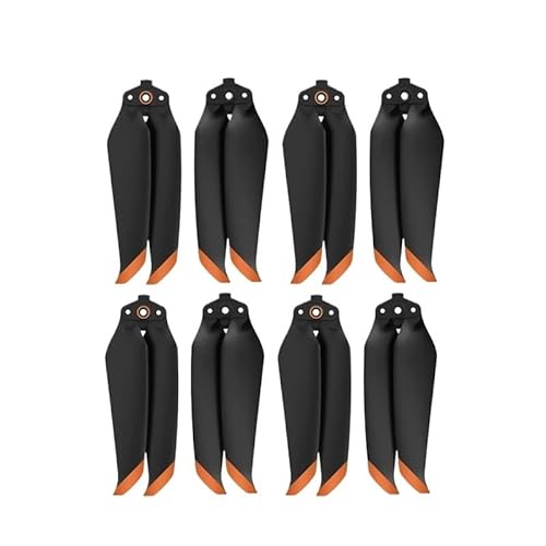 2 Paare/4 Paare 7238 Geräuscharme Requisiten 7238F Propeller for D-JI Mavic Air 2/DJI AIR 2S Drohnenzubehör (Size : 4 Pairs Orange) von RFJYGWQM