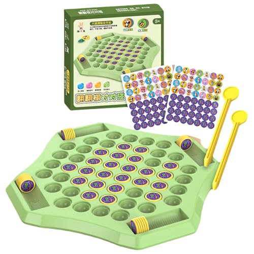 Tier-Flip-Schach-Memory-Schachspiel, Tier-Memory-Match-Spiel, einfach kombinierbares Schachbrettspiel, interaktives, lustiges Lernspielzeug für Kinder, Teenager, Erwachsene, Kindergarten, Vorschule Tier-Flip-Schach-Memory-Schachspiel, Tier-Memory-Match-Spiel, einfach kombinierbares Schachbrettspiel, interaktives, lustiges Lernspielzeug für Kinder, Teenager, Erwachsene, Kindergarten, Vorschule von RFJYGWQM