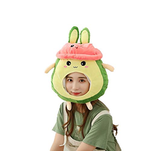 RFRDSPKG Avocado Hasenhut Kostüm Cosplay Hut Party Cap Kopfbedeckung von RFRDSPKG