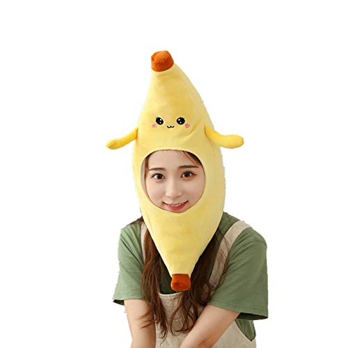 RFRDSPKG Bananenhut Kostüm Cosplay Hut Party Cap Kopfbedeckung von RFRDSPKG