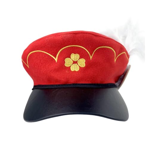 RFRDSPKG Genshins Impacts Klee Anime Hut Cartoon Cosplay Sun Cap Lustige Neuheit Geschenke Cosplay Hut Cap von RFRDSPKG