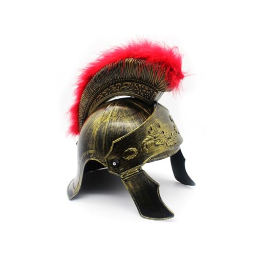 RFRDSPKG Halloween Cosplay Requisiten Spartaner Krieger Helm Anime Hut Cartoon Cosplay Sonnenkappe Lustige Neuheit Geschenke Cosplay Hut Kappe von RFRDSPKG