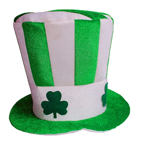 RFRDSPKG Irish Hat Clover Festival Hut Lucky Performance Topper Karneval Party Halloween Cosplay Cap von RFRDSPKG