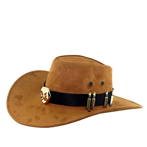 RFRDSPKG Overwatchs Cole Cassidy Cowboyhut Cosplay Plüschhut Anime Cap Erwachsene Unisex von RFRDSPKG