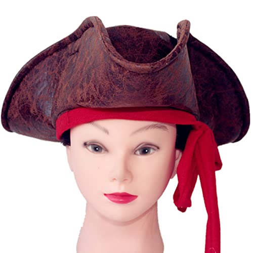 RFRDSPKG Piratenhut Party Ball Requisiten Halloween Karneval Party Halloween Cosplay Cap von RFRDSPKG