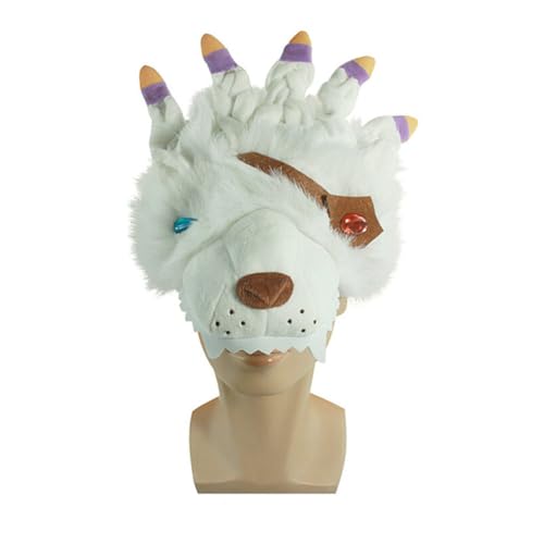 RFRDSPKG Rengar Pridestalker Anime Hut Cartoon Cosplay Sun Cap Lustige Neuheit Geschenke Cosplay Hut Cap von RFRDSPKG