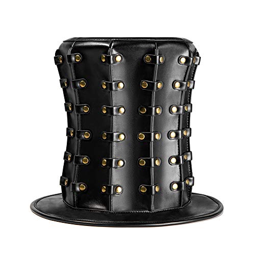 RFRDSPKG Rivet High Top Party Hut Halloween Kostüm Cosplay Hut von RFRDSPKG