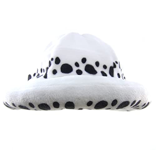 RFRDSPKG Trafalgars Law Hat Cosplay Plüsch Hut Anime Cap Erwachsene Unisex von RFRDSPKG