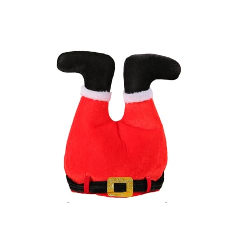 RFRDSPKG Weihnachtselfe Hosenbeinhut Anime Hut Cartoon Cosplay Sonnenkappe Lustige Neuheit Geschenke Cosplay Hut Kappe von RFRDSPKG